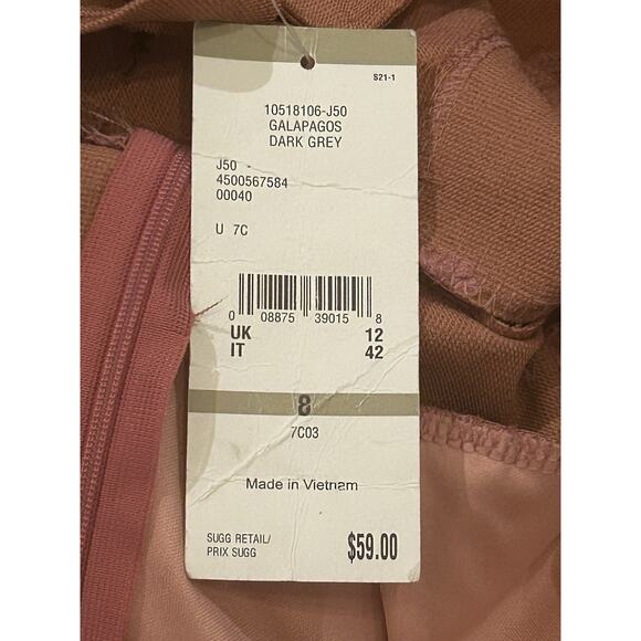 NWT Phuc Le Suit Pink Romper Women's size 8 - Picture 5 of 6